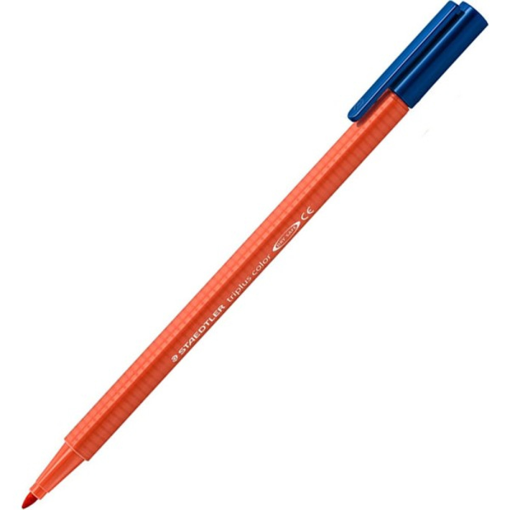 Staedtler Triplus Color Üçgen Keçeli Kalem Scarlet Kırmızı 323-24 Keçe Uçlu Kalem Fiyatı
