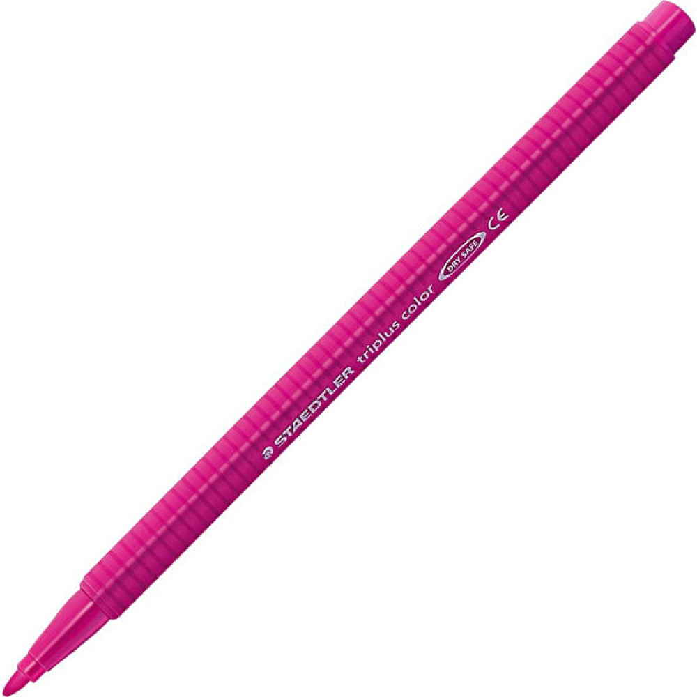 Staedtler Triplus Color Üçgen Keçeli Kalem Vişne 323-61 Keçe Uçlu Kalem Fiyatı