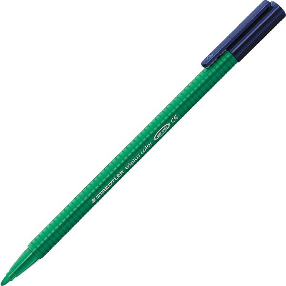 Staedtler Triplus Color Üçgen Keçeli Kalem Yeşil 323-5 Keçe Uçlu Kalem Fiyatı