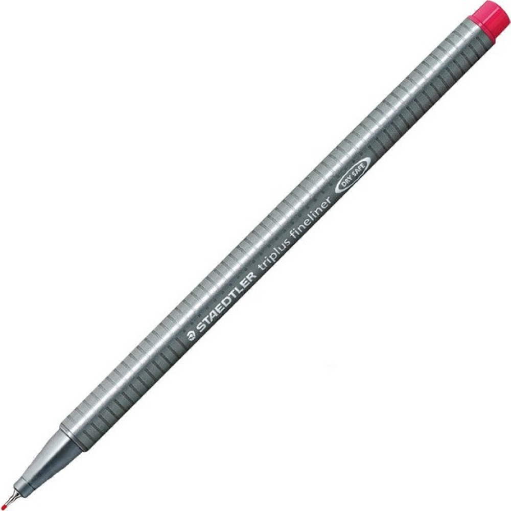 Staedtler Triplus Üçgen Fineliner Kalem Bordo 334-23 Fosforlu Kalem Fiyatı