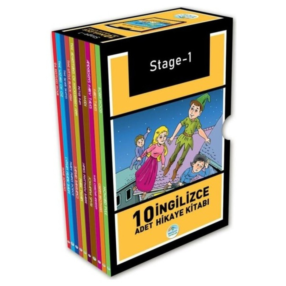 Stage - 1 Ingilizce Hikaye Kitap Seti 10 Adet - Lyman Frank Baum Yabancı Dil Öğretici Kitaplar ve Eğitim Setleri Fiyatı