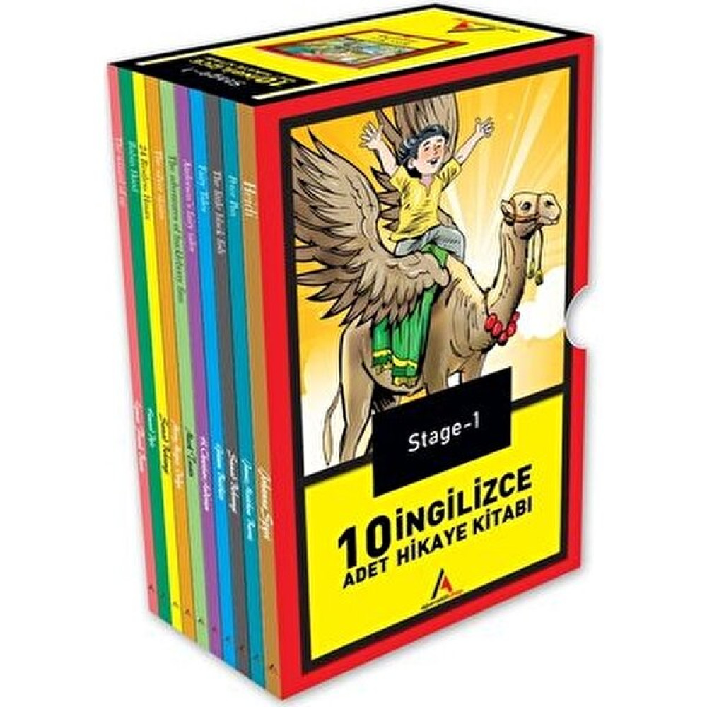 Stage-1 Ingilizce Hikaye Seti 10 Kitap Yabancı Dil Öğretici Kitaplar ve Eğitim Setleri Fiyatı