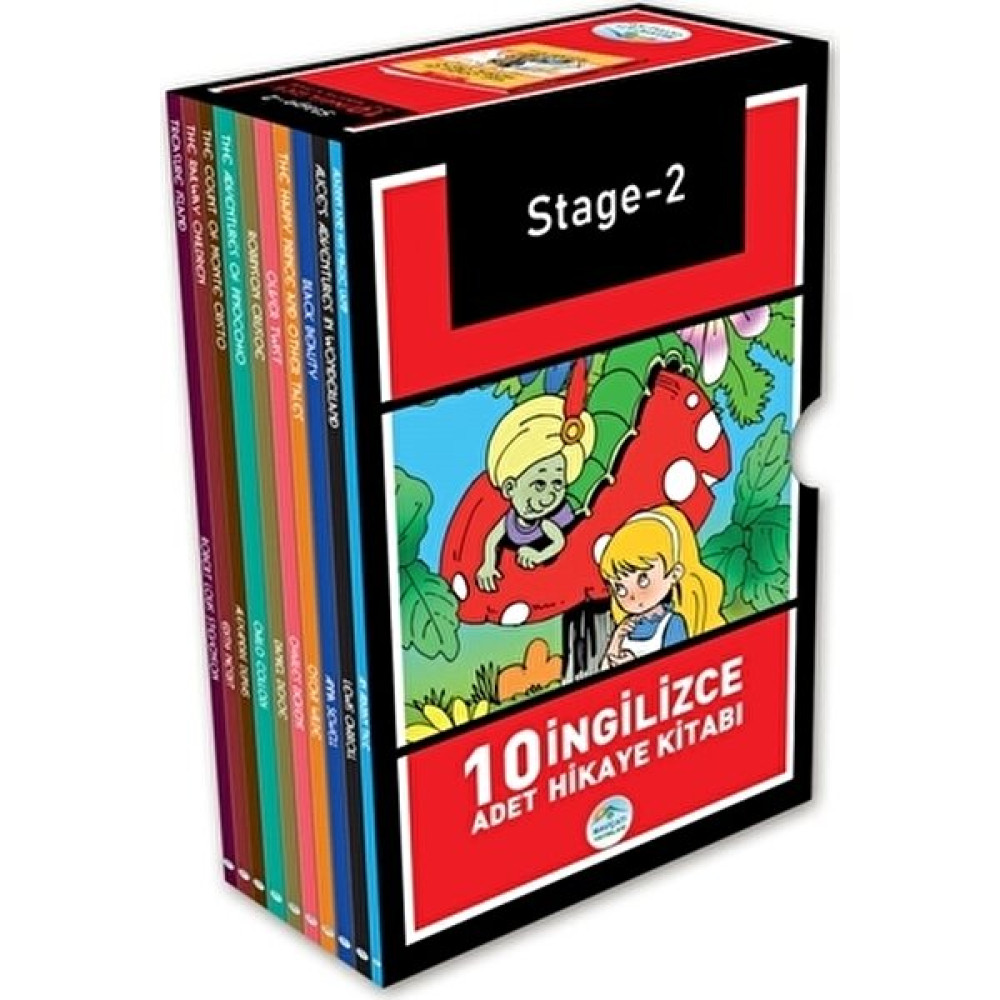 Stage-2 İngilizce Hikaye Seti (10 Kitap Kutulu) Yabancı Dil Kitapları Fiyatı