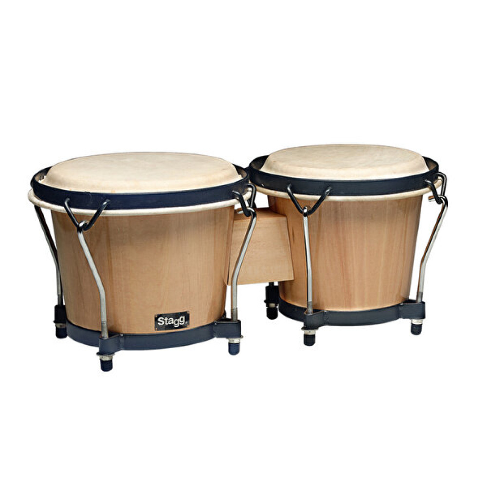 Stagg Bw-70 N 7" ve 6" Doğal Ahşap Renk Bongolar Vurmalı Çalgılar Fiyatı