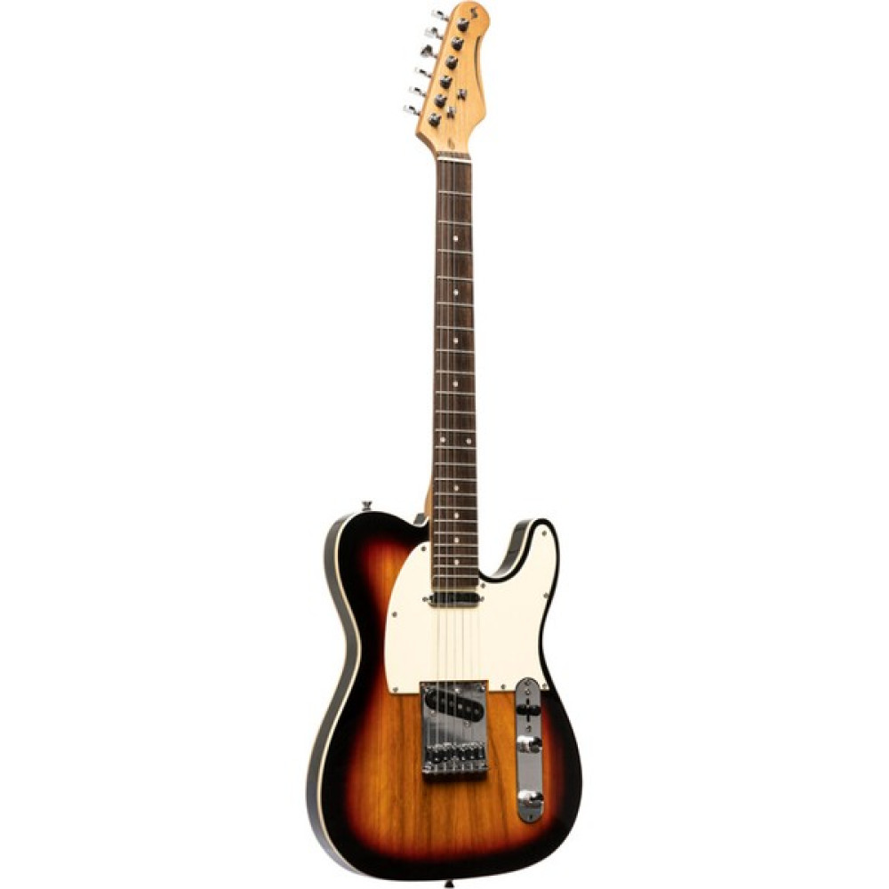 Stagg Tele Elektro Gitar Set-Std Snb - 3 Renk Sunburst Oto Boyaları Fiyatı