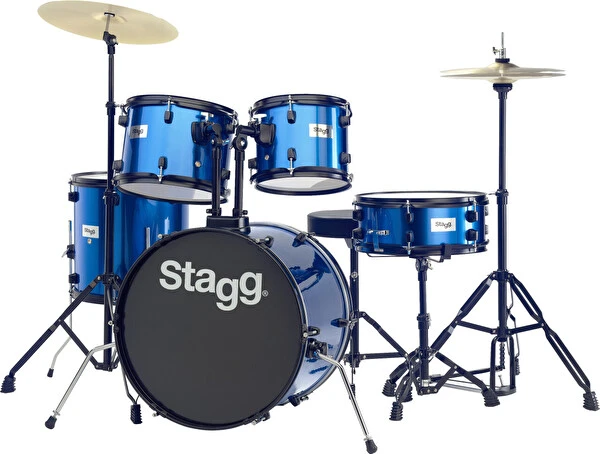 Stagg Tim120Bl 5 Parça Akustik Davul Seti Vurmalı Çalgılar Fiyatı