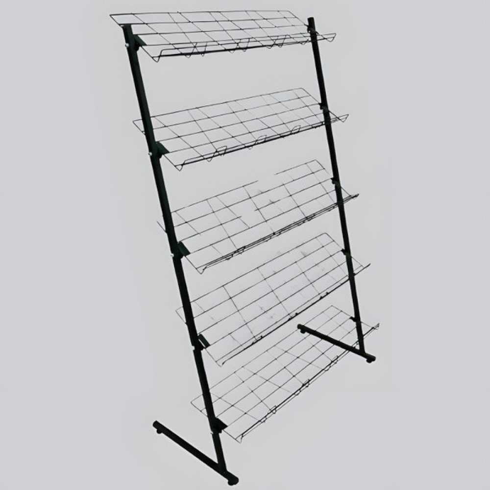 Stand Sergileme Ayakkabı - Terlik Standı 5 Raf 70 cm Ayakkabılık Fiyatı