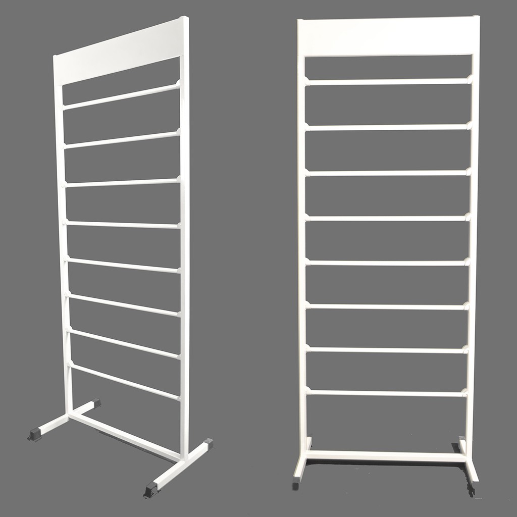 Stand Sergileme Dantel Standı 8 Borulu - Beyaz Diğer Fiyatı