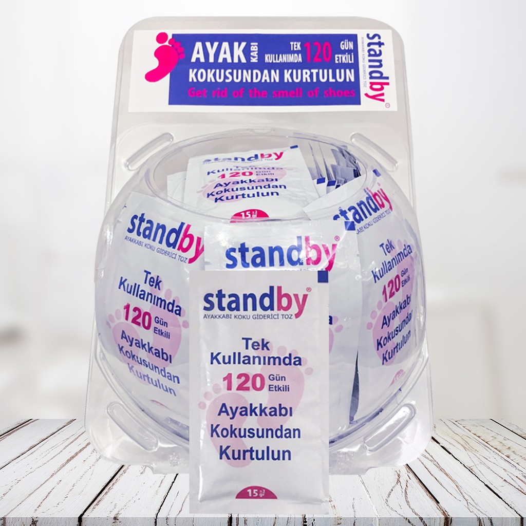 Standby Ayak Kokusu Giderici 120 Gün Etkili 60 Adet Ayak Bakımı Fiyatı