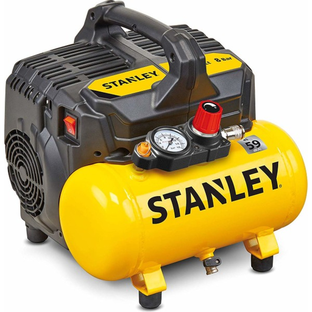 Stanley Dst 100/8/6 Çok Sessiz Taşınabilir Kompresör 1hp 750W Hava Kompresörü Fiyatı