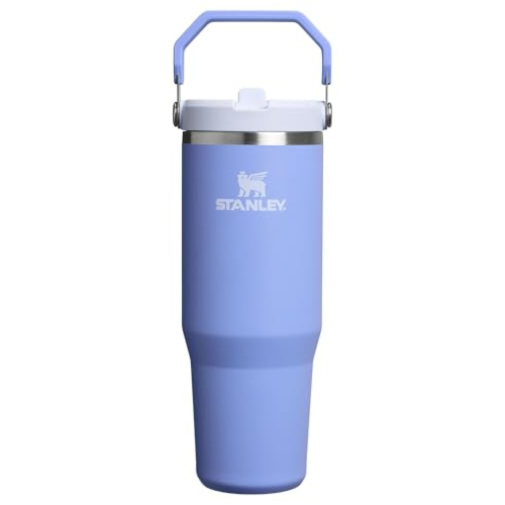 Stanley IceFlow 2.0 Flip Straw Tumbler with Handle 30 oz | Twist On Lid and Flip Up Straw | Leak Resistant Water Bottle | Insulated Stainless Steel | BPA-Free | Hydrangea