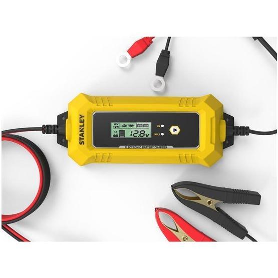 Stanley SXA25 6V/12 120A Dijital Akıllı Akü Şarj ve Akü Bakım Cihazı