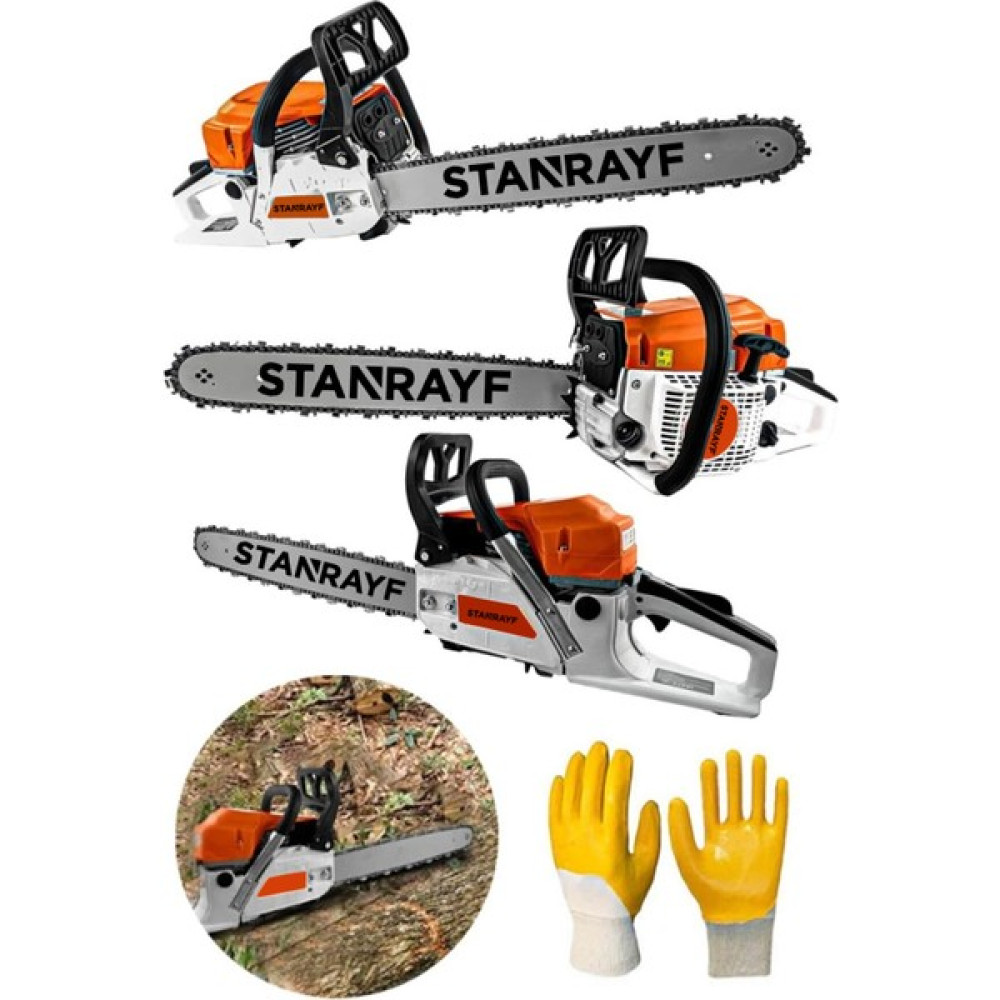 Stanrayf Germany Technology X-Stil 9900 12HP Ağaç Dal Odun Kesim Bıçkı Hızar Motoru Orman Ağaç Benzinli Motor Bahçe Makinesi Fiyatı