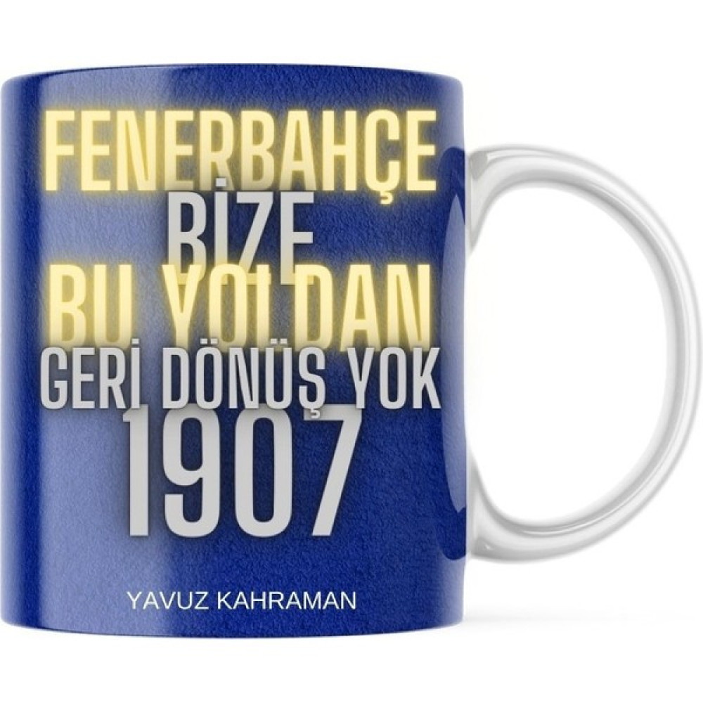 Star Baskı Fenerbahçe Kupa Bardak - Beyaz Fincan / Bardak / Kahve Takımı Fiyatı