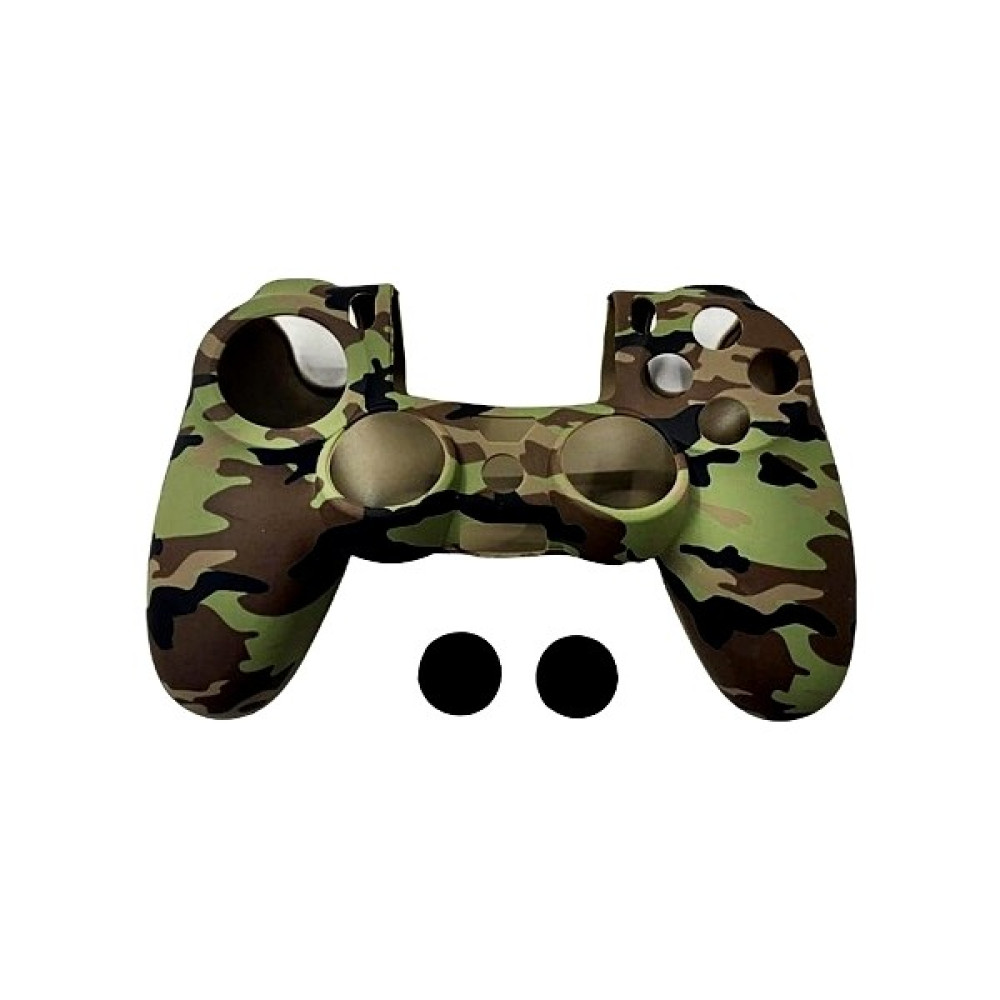 Star Game Ps4 Dualshock 4 Silikon Kılıf ( Yeşil Kamuflajlı ) + Analog Koruyucuları PlayStation 4 PS4 Oyunları Fiyatı
