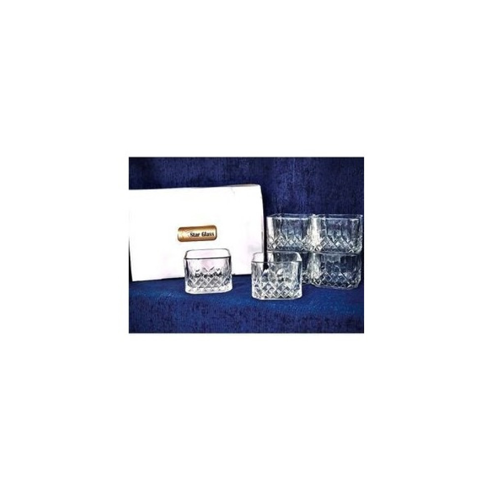 Star Glass Almarandi 6 Adet Kare Cam Dondurma - Magnolya - Sunum - Çerez Kase Seti - 250 - 499 ml Kase Fiyatı