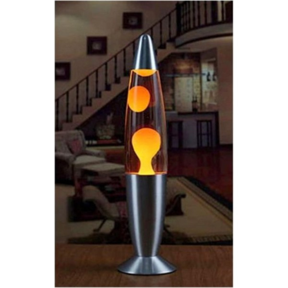 Star Global Dekoratif Ev Hediyesi Büyük Boy Konsept Büyük Boy Lav Lambası Lava Lamp Konsept 41 cm Turuncu - Renkli Dekoratif Lamba Fiyatı
