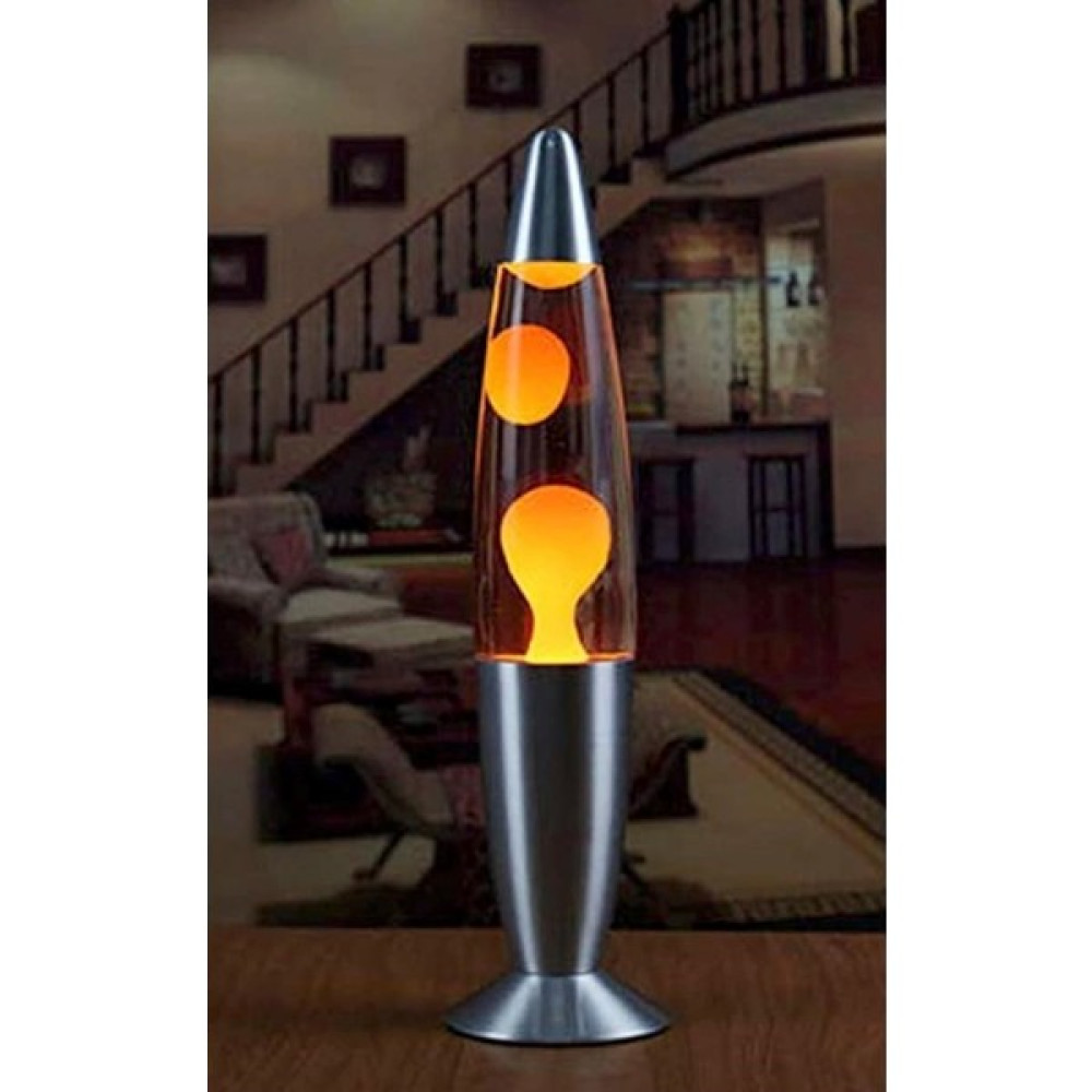 Star Global Dekoratif Ev Hediyesi Turuncu Büyük Boy 41 cm Lav Lambası Gece Lambası Lava Lamp Turuncu STRGLBL75 - Karışık Renkli Hediyelik Eşya Fiyatı