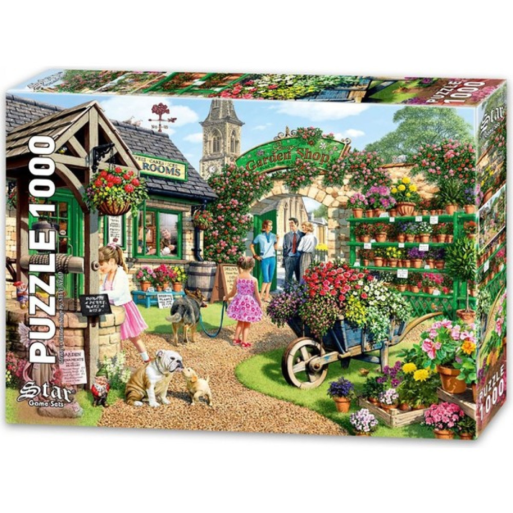 Star Oyun Glenny'nin Bahçe Dükkanı 1000 Parça Puzzle - 21 Puzzle & Aksesuarları Fiyatı