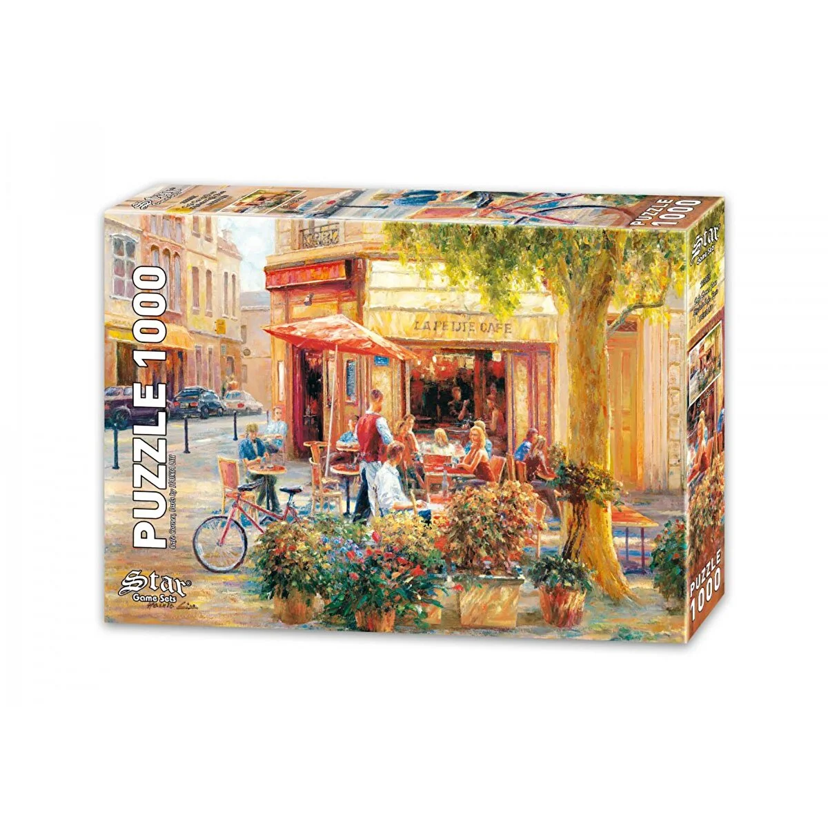 Star Oyun Köşedeki Cafe Paris 1000 Parça Puzzle Diğer Fiyatı