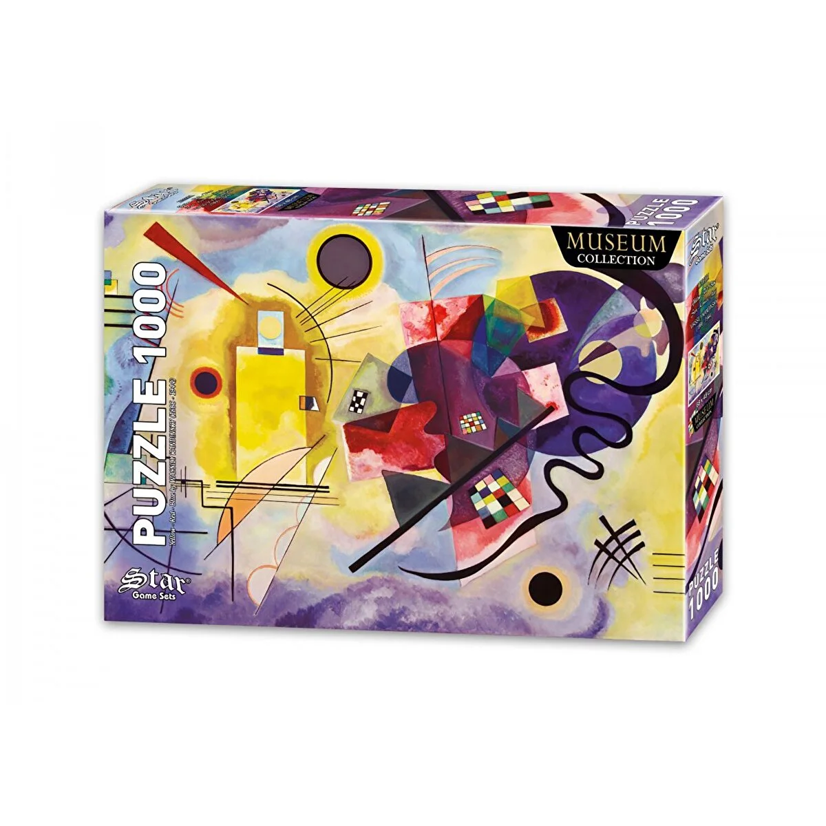 Star Oyun Sarı - Kırmızı - Mavi 1000 Parça Puzzle Diğer Fiyatı