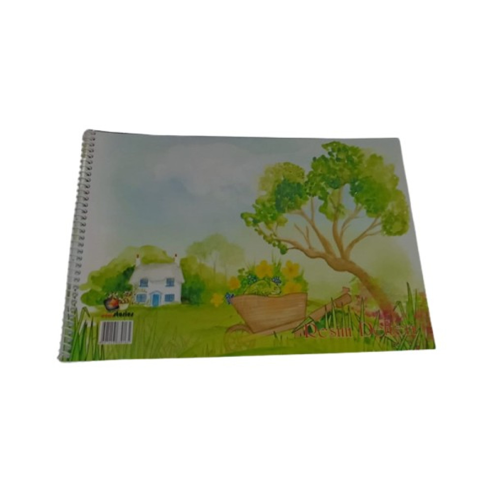 Star Resim Defteri 17X24 cm Spiralli 15 Yaprak - 4 Resim Defteri Fiyatı