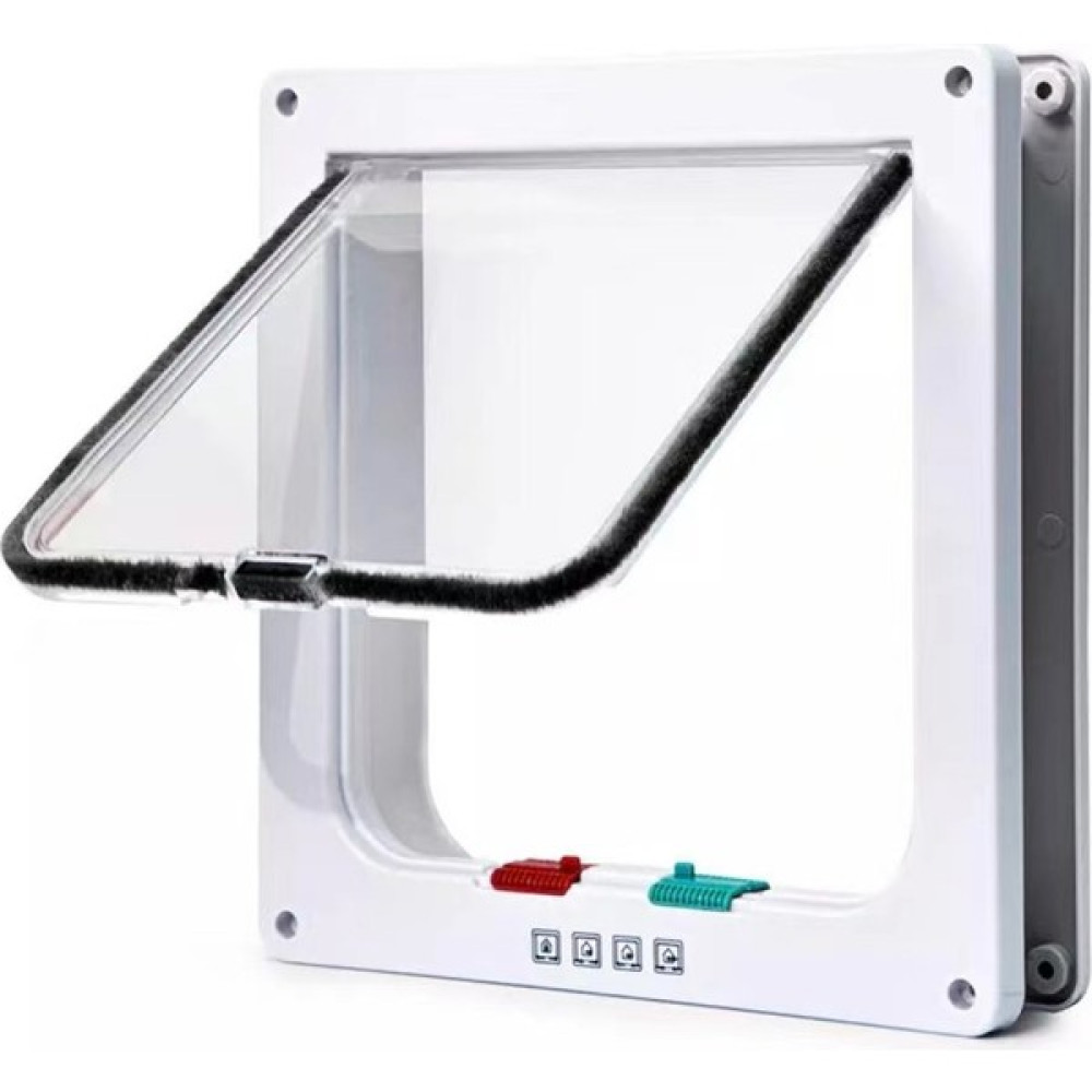 Star Shopp Büyük Evcil Hayvan Kapısı Kedi Kapısı 28×25×5.5cm (Yurt Dışından) - Beyaz Evcil Hayvan Ürünleri Fiyatı