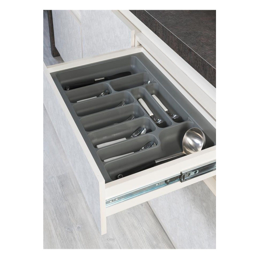 STARAX S-2288-g Çekmece Içi Plastik Kaşıklık Gri 64x49 - 58x40 Cm Arası Kesilir 70 Modül Mutfak Gereçleri Fiyatı