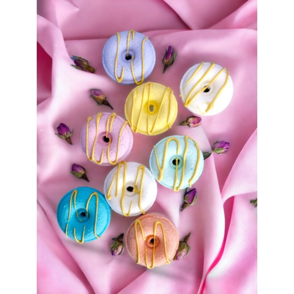 Starbomb Mini Donut 8'Li Karışık Nem Bombası / Manikür Pedikür Topu / Banyo Topu Duş Jelleri ve Banyo Köpükleri Fiyatı