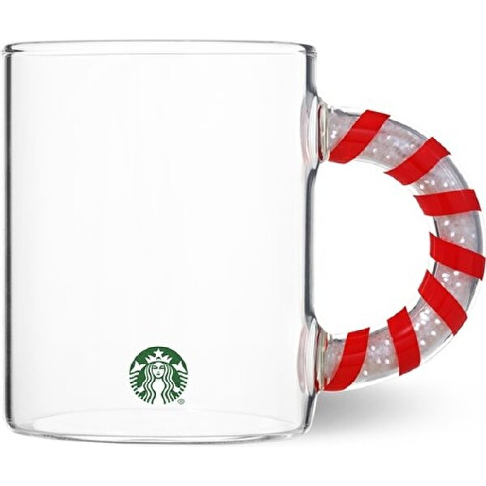 Starbucks Beyaz Pullu Kulplu Cam Kupa - 355 ml - 11137683 Fincan / Bardak / Kahve Takımı Fiyatı