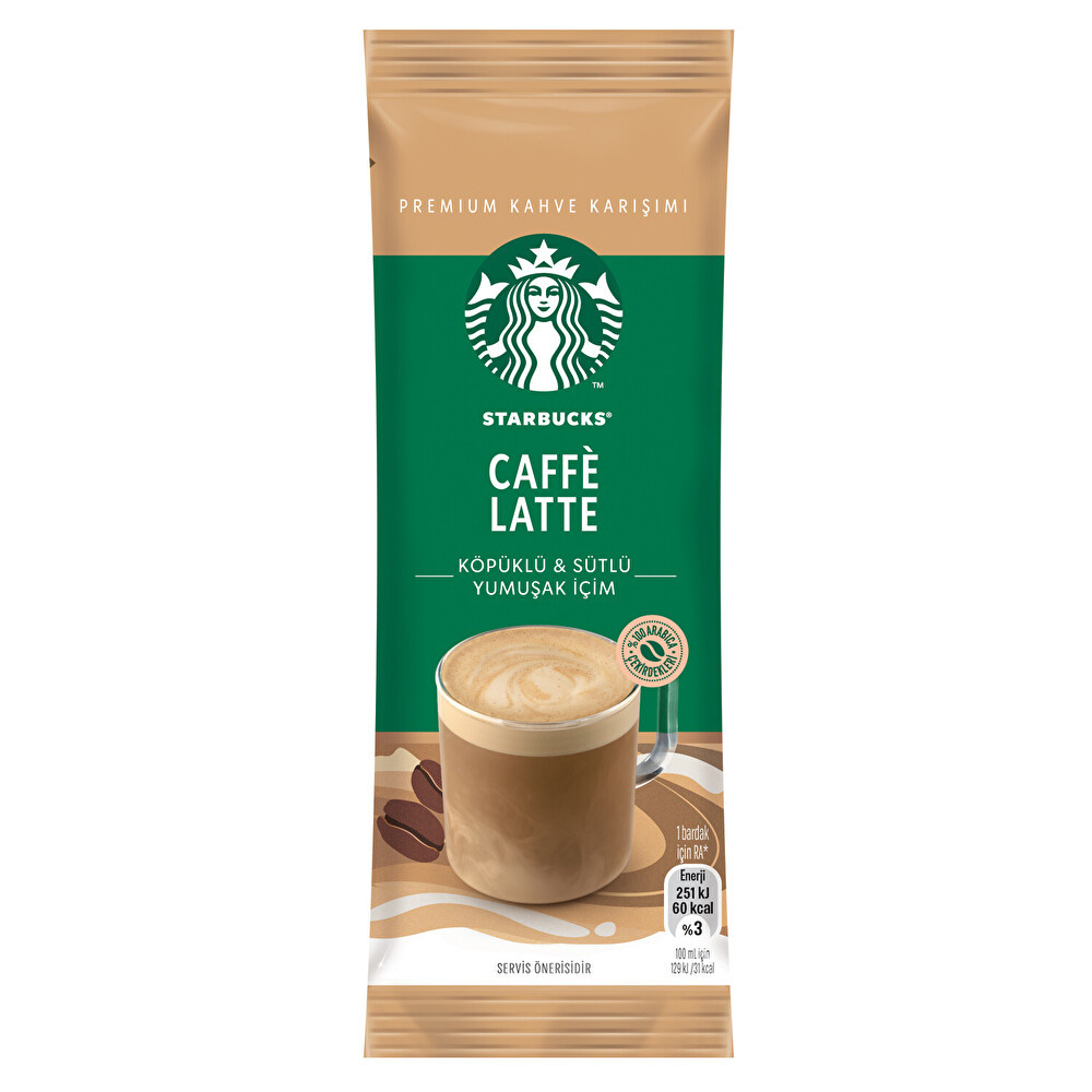 Starbucks Latte 14 G Kahve Fiyatı