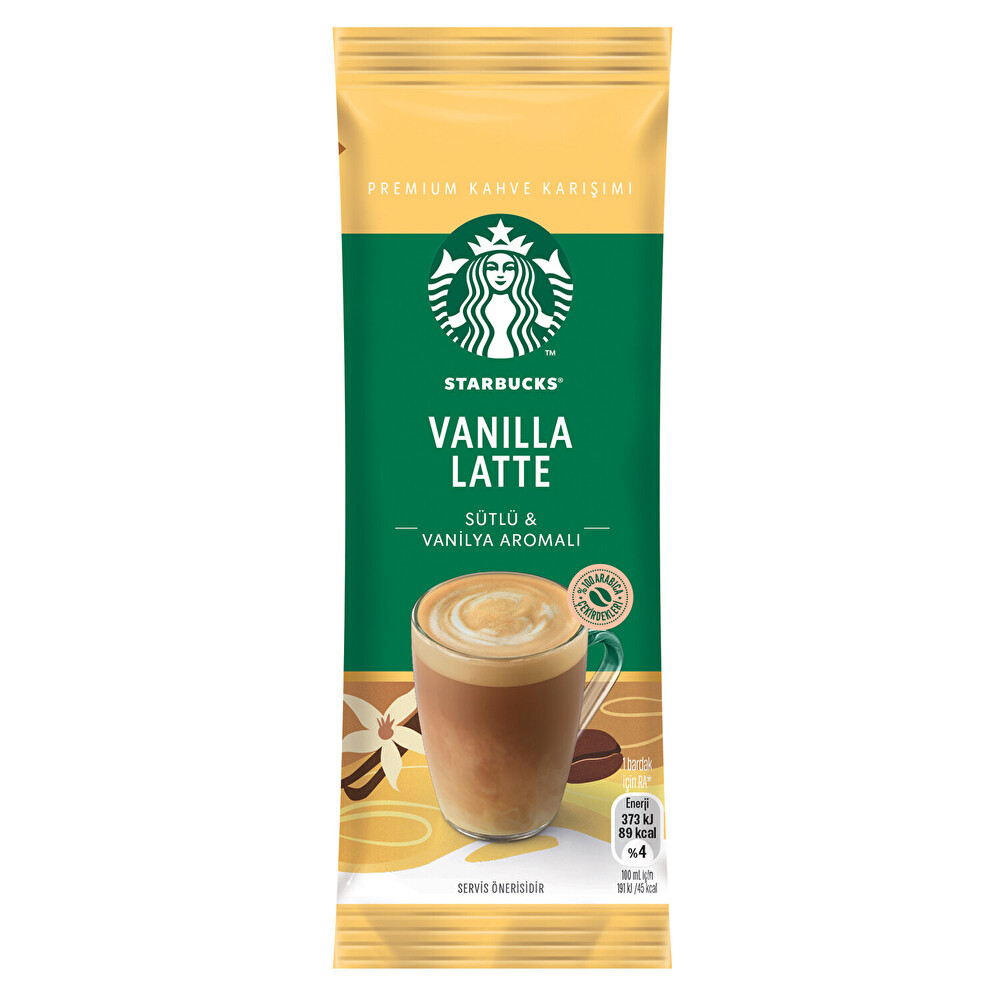 Starbucks Vanilla Latte 21.5 Gr Kahve Fiyatı