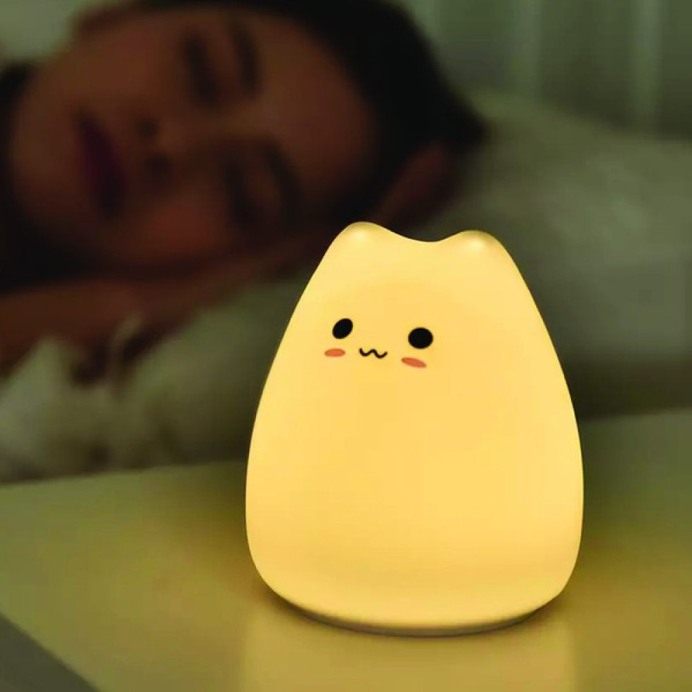 Starcom Kedi Gece Lambası - Beyaz Gece Lambası Fiyatı
