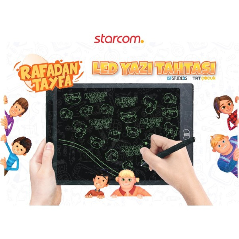 Starcom Rafadan Tayfa Dijital Yazı Tableti (Trt Çocuk Lisanslı) Grafik Tabletler Fiyatı