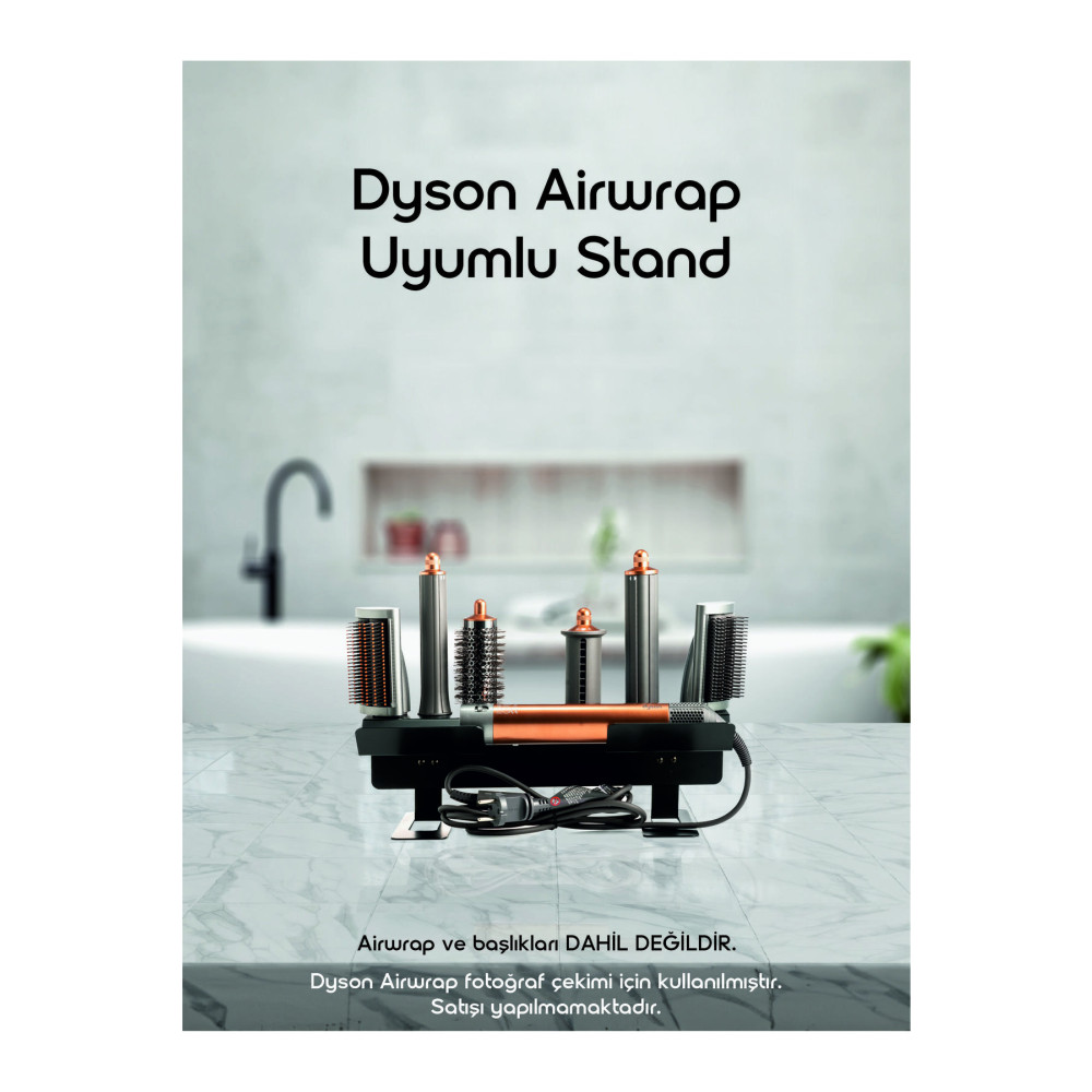 STARK Dyson Airwrap Complete Uzun Multi-styler Saç Şekillendirici Uyumlu Duvar Veya Masaüstü Stand Banyo Askılık Fiyatı