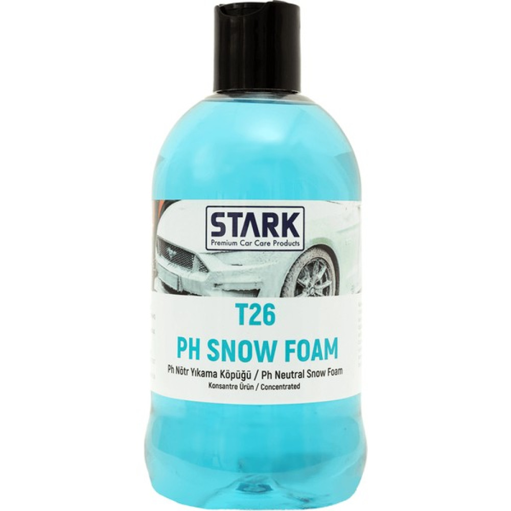 Stark Premium T26 Ph Snow Foam Ph Nötr Yıkama Köpüğü 500ML - Mavi Oto Yıkama Ürünleri Fiyatı