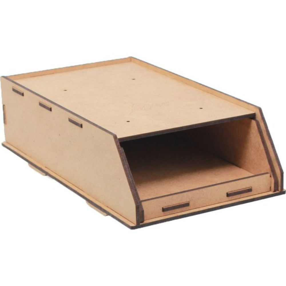 Starlightning Gizli Çekmece Organizer Masa Altı Saklama Kabı Küçük Boy Dikey Demonte Mdf - Ahşap Eşya Saklama Kutusu Fiyatı