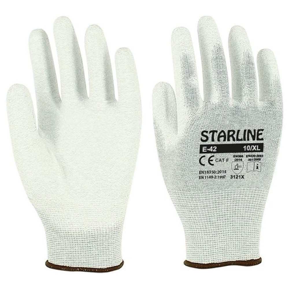 Starline E-42 Antistatik Pu Eldiven No: 10/xl Oto Boyaları Fiyatı