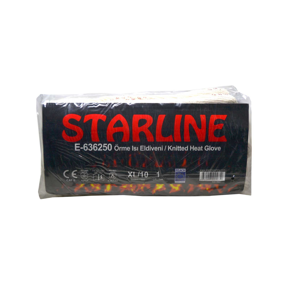 Starline Örme Isı Eldiveni E-636250 no10 XL
