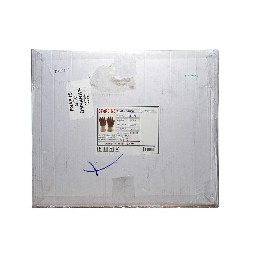Starline Örme Isı Eldiveni E-636250 no10 XL