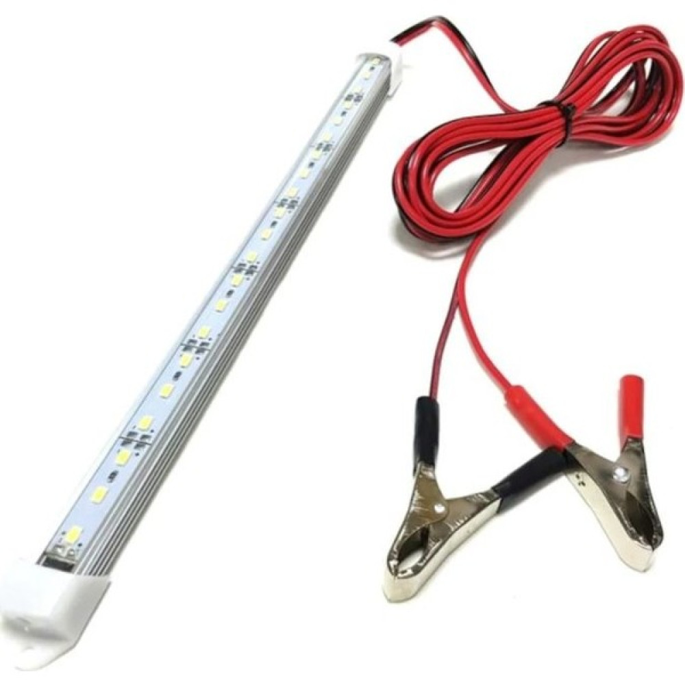 Starmax 30CM Kasalı12 Volt 5W Seyyar Şerit Aydınlatma Çubuğu Beyaz Akü Maşalı Trafik Malzemeleri Fiyatı