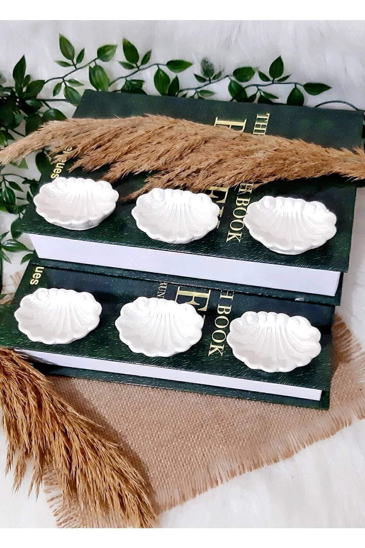 Starmix Kahve Yanı Sunumluk Midye Tasarımlı Drajelik Lokumluk 6 Adet" Kase Fiyatı