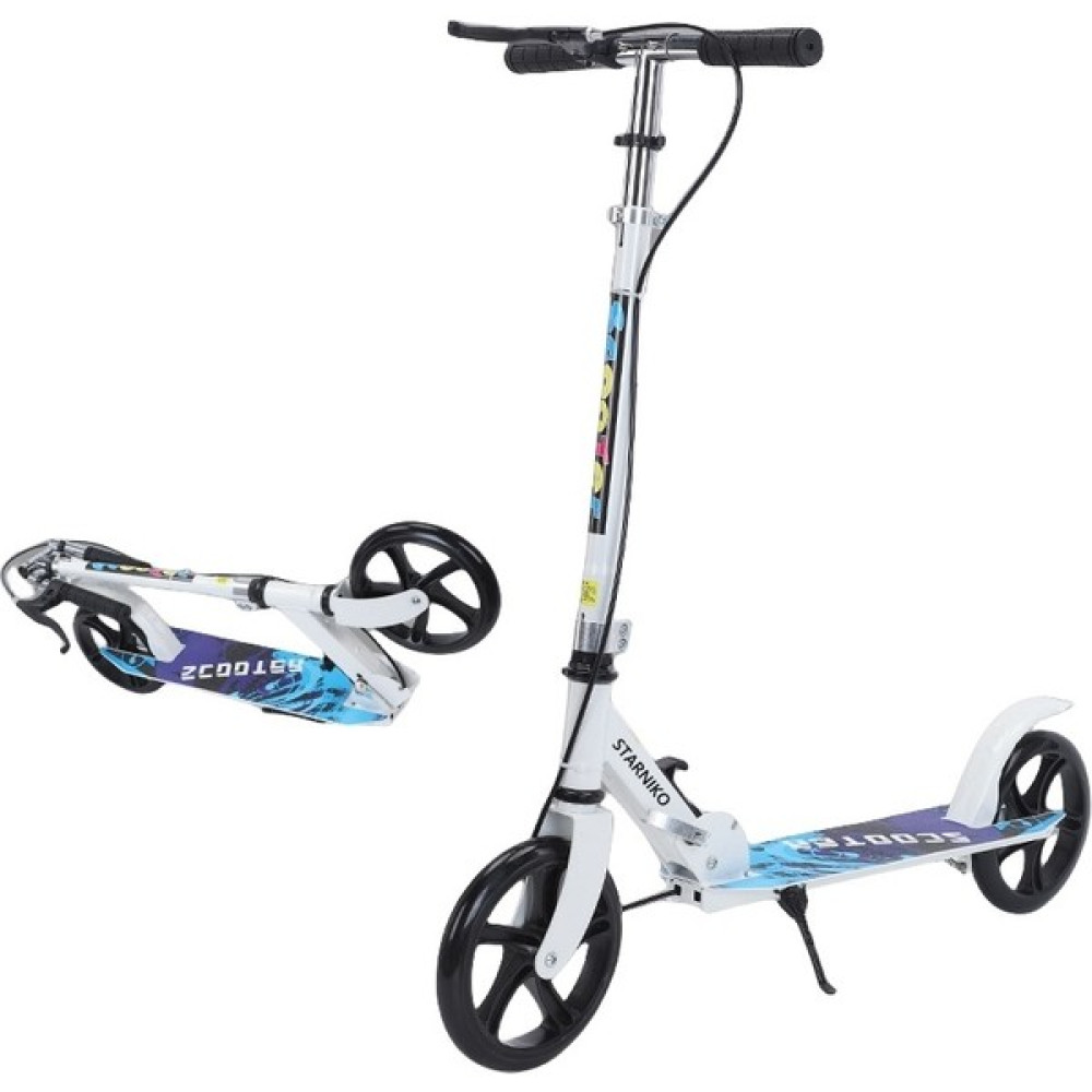 Starniko Çocuk Yetişkin Gençlik Scooter (Yurt Dışından) - Metal - Beyaz Pedallı Araçlar Fiyatı
