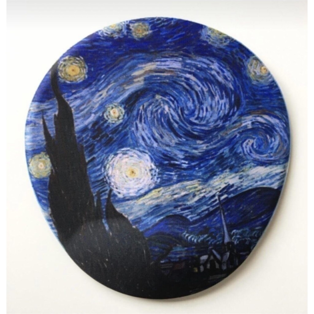 Starry Nıght Bilek Destekli Mouse Pad - Beyaz Mouse Pad Fiyatı
