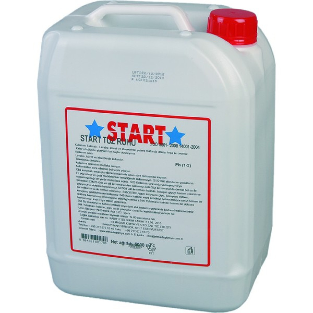 Start Tuz Ruhu 5 lt Temizlik Malzemeleri Fiyatı
