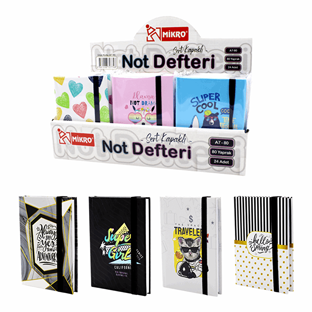 Startech Mikro A7-80 Çizgili Not Defteri Defter & Kağıt Ürünleri Fiyatı