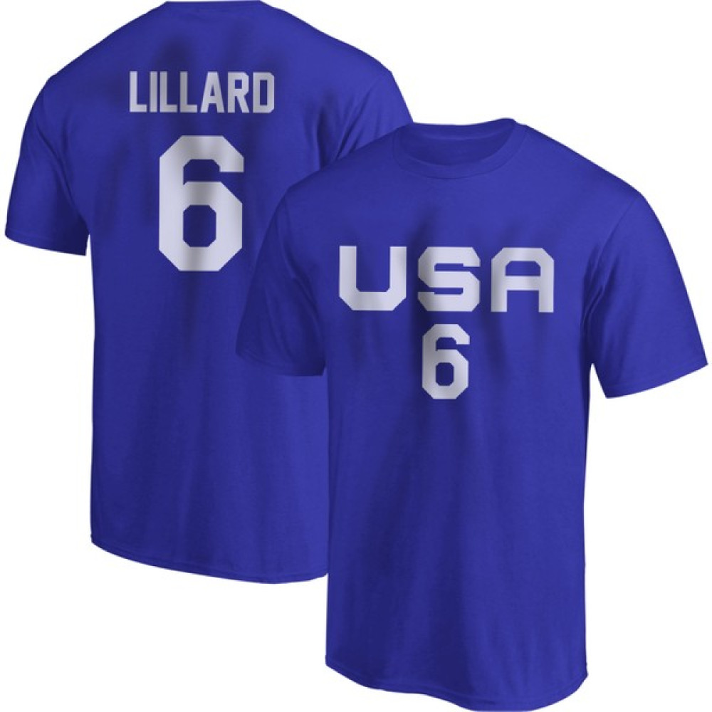 Starter Olympic Team Damian Lillard Tshirt T-Shirt & Sweatshirt (Outdoor) Fiyatı