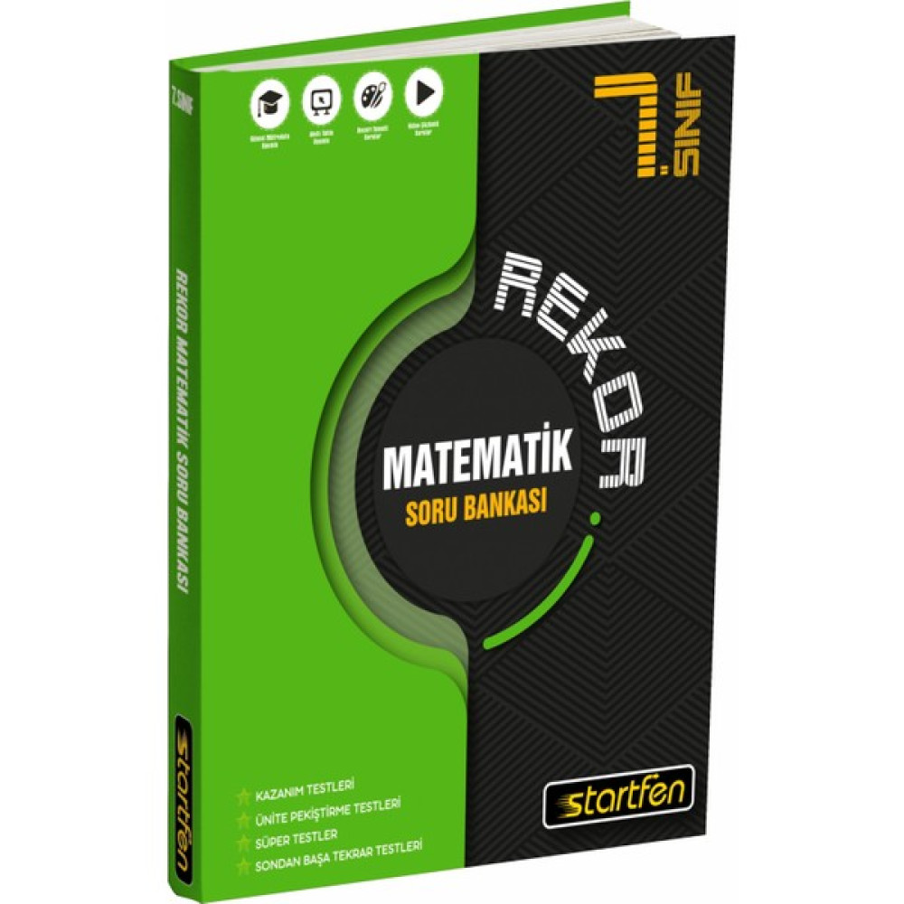 Startfen Yayınları 7. Sınıf Rekor Serisi Matematik Soru Bankası Kaynak Kitapları Fiyatı