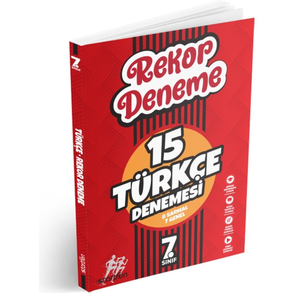 Startfen Yayınları 7. Sınıf Türkçe Rekor Deneme Kaynak Kitapları Fiyatı
