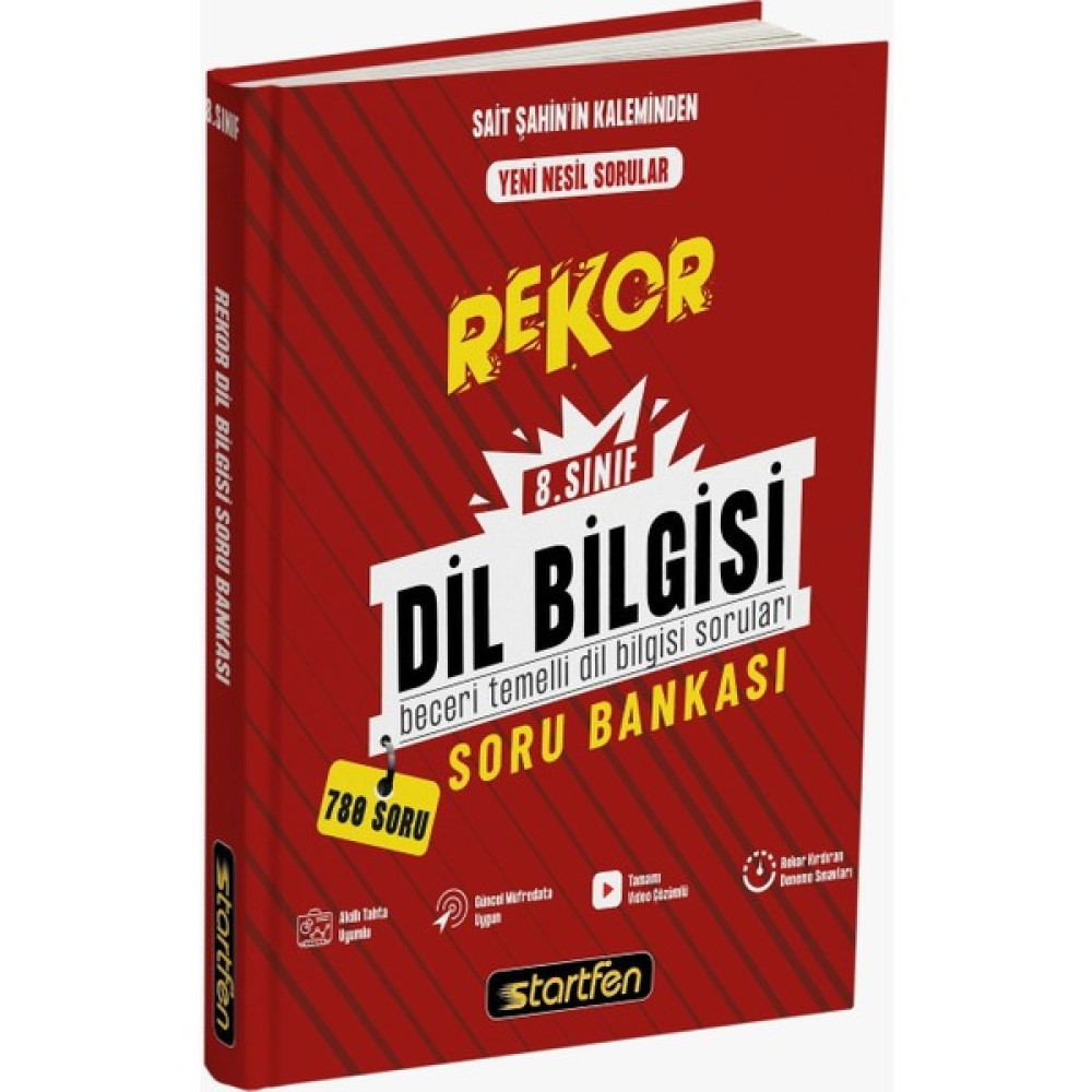 Startfen Yayınları 8. Sınıf Dil Bilgisi Soru Bankası Türkçe Fiyatı